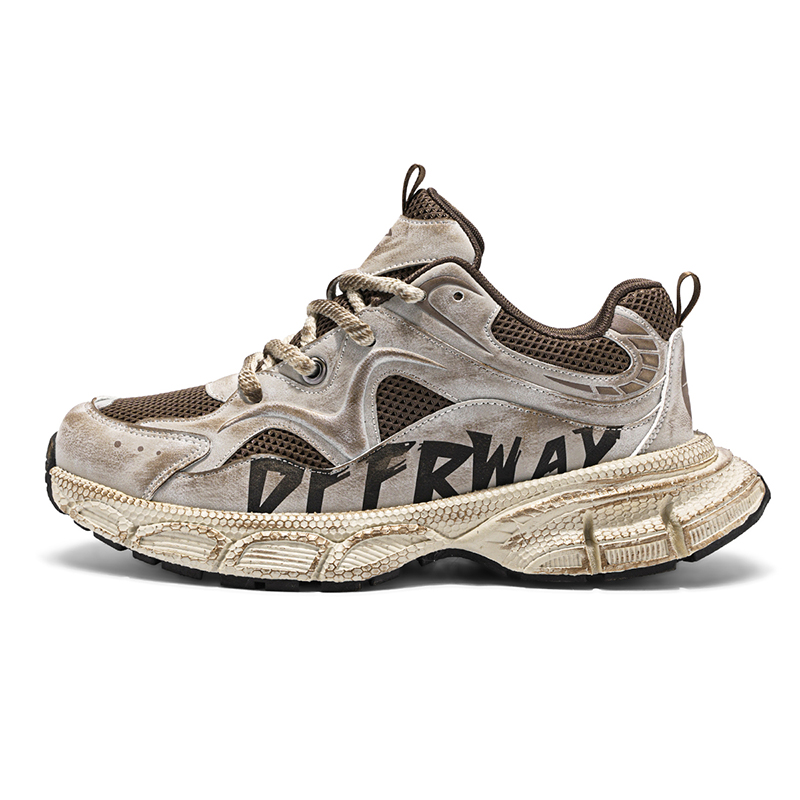 Низкие, массивные, противоскользящие, износостойкие мужские кроссовки DEERWAY, Dirty Gray
Низкие, массивные, противоскользящие, износостойкие мужские кроссовки DEERWAY, Dirty Gray