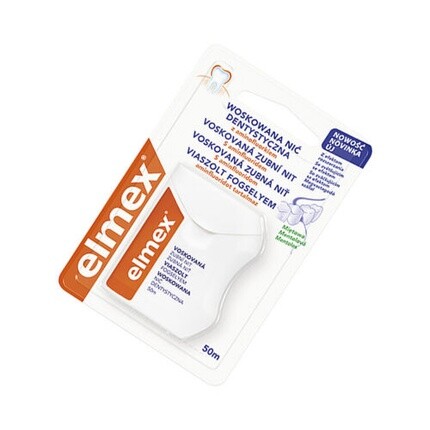 Вощеная зубная нить 50М, Elmex
Вощеная зубная нить 50М, Elmex