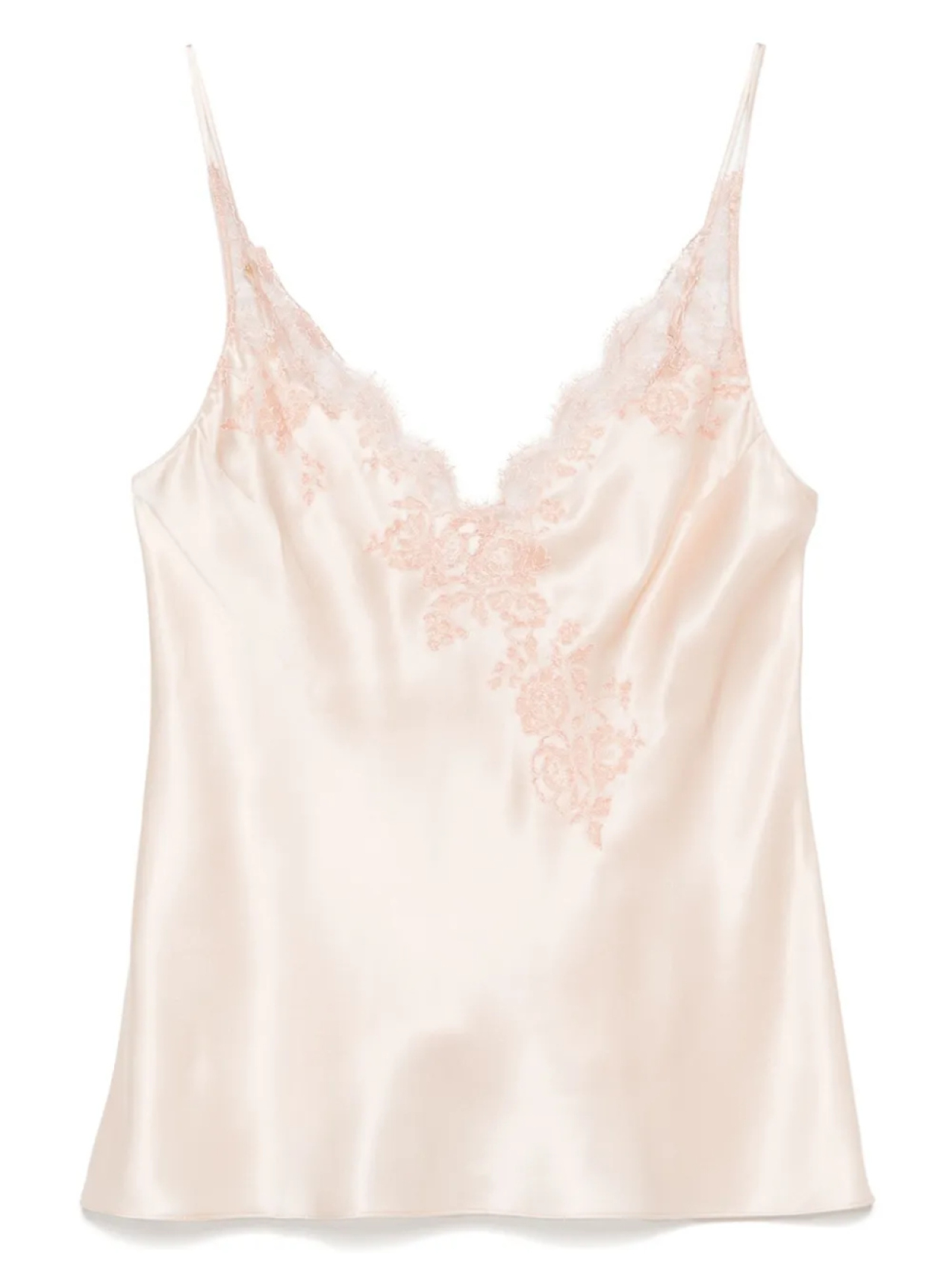 Шелковый топ на бретелях с кружевом Caudry Carine Gilson, розовый
Шелковый топ на бретелях с кружевом Caudry Carine Gilson, розовый