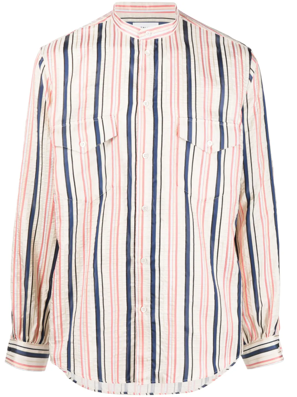 Шелковая рубашка в полоску Bally, нейтральный
Шелковая рубашка в полоску Bally, нейтральный