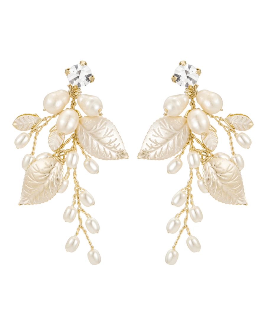 Серьги-капли из пресноводного жемчуга Ryann Untamed Petals, Gold
Серьги-капли из пресноводного жемчуга Ryann Untamed Petals, Gold