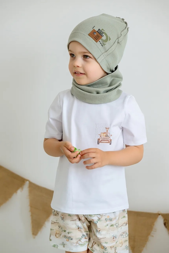 Детская шапка OREST Jamiks, зеленый
Детская шапка OREST Jamiks, зеленый