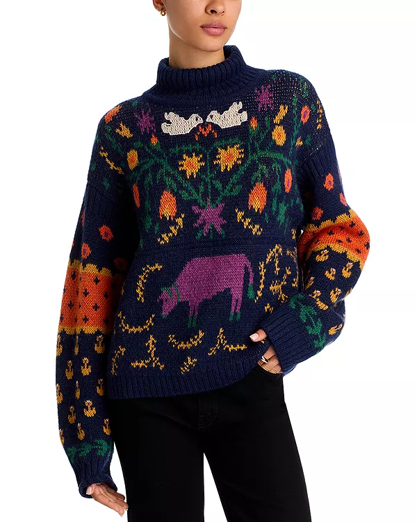 Свитер с большим засосом Mother, мультиколор
Свитер с большим засосом Mother, мультиколор