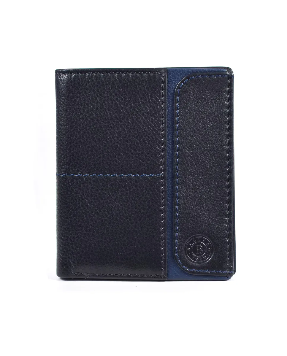 Мужская черная кожаная визитница с синими деталями Miguel Bellido, многоцветный
Мужская черная кожаная визитница с синими деталями Miguel Bellido, многоцветный