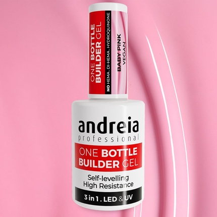 Professional Gel Builder Construction Triphasic 3 in 1 LED and UV Andreia
Professional Gel Builder Construction Triphasic 3 in 1 LED and UV Andreia