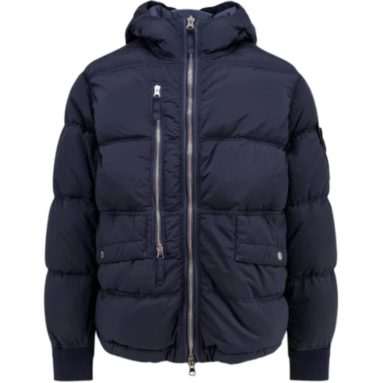 Пуховик с капюшоном STONE ISLAND, синий
Пуховик с капюшоном STONE ISLAND, синий