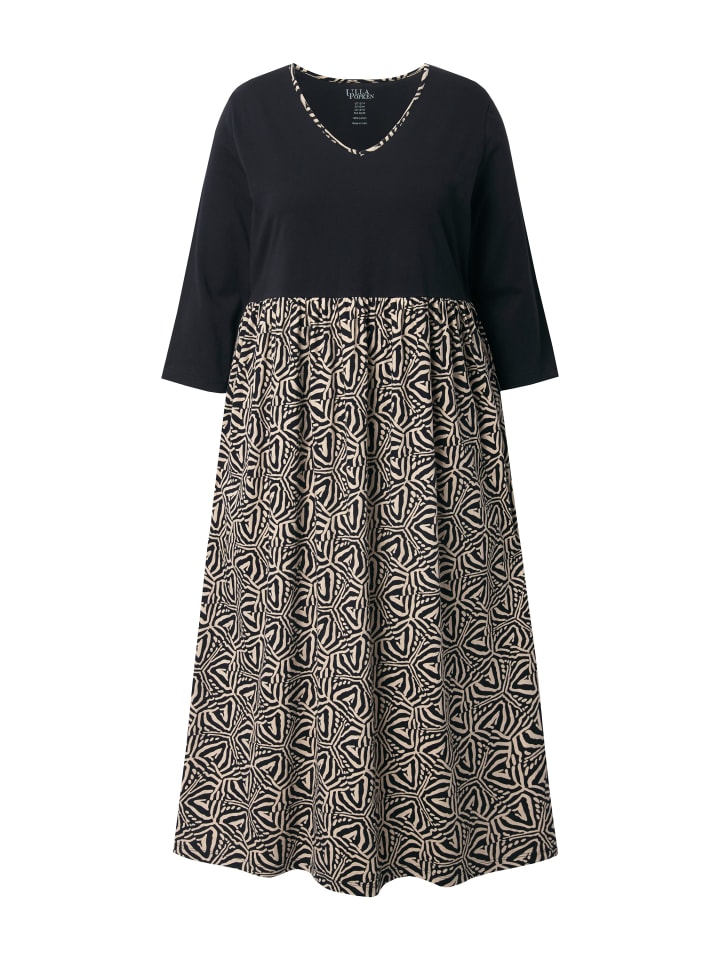 Длинное платье Ulla Popken, черный
Длинное платье Ulla Popken, черный