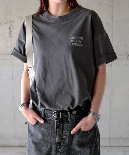 Футболка с короткими рукавами, пигментированный принт, вышитый логотип ANME, черная
Футболка с короткими рукавами, пигментированный принт, вышитый логотип ANME, черная