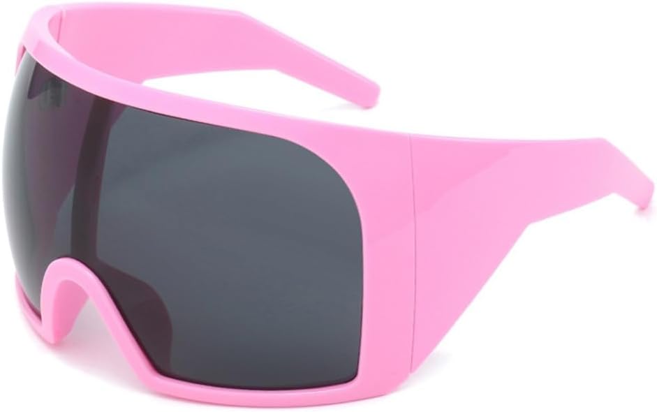 Большие панк-солнцезащитные очки-щит для женщин и мужчин, в крупной оправе, в стиле стимпанк, солнцезащитные очки-маска для женщин, спортивные, UV400 MTZJH, C5 Pink Gray
Большие панк-солнцезащитные очки-щит для женщин и мужчин, в крупной оправе, в стиле стимпанк, солнцезащитные очки-маска для женщин, спортивные, UV400 MTZJH, C5 Pink Gray