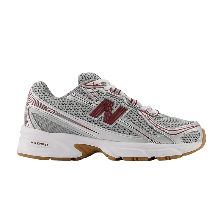 Кроссовки New Balance 740 Big Kid, Silver Metallic Monarch Burgundy
Кроссовки New Balance 740 Big Kid, Silver Metallic Monarch Burgundy