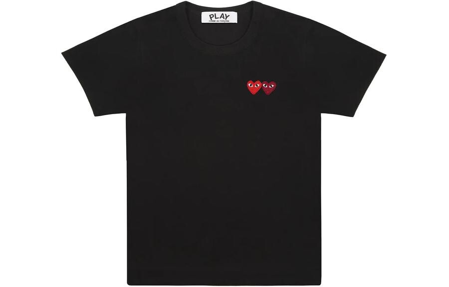 Футболка унисекс черная Cdg Play, черный
Футболка унисекс черная Cdg Play, черный