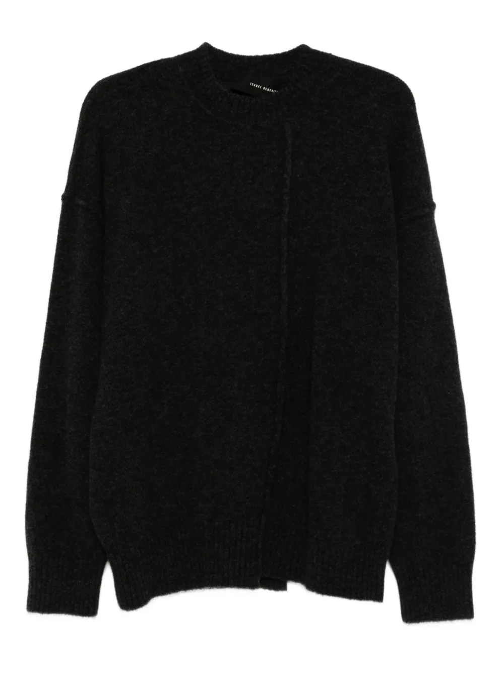 Шерстяной свитер с асимметричными швами Isabel Benenato, черный
Шерстяной свитер с асимметричными швами Isabel Benenato, черный