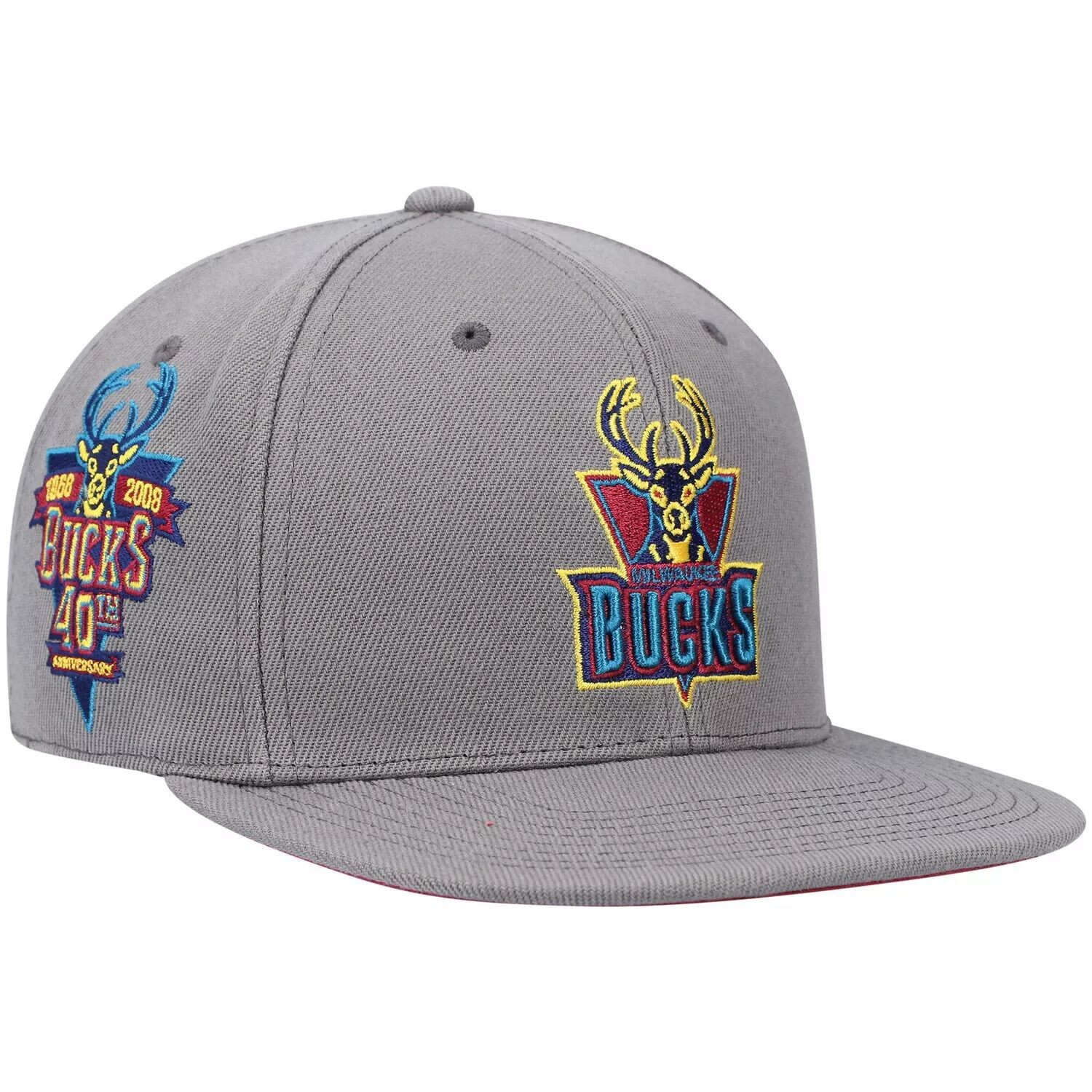 Мужская облегающая шляпа Mitchell & Ness Charcoal Milwaukee Bucks Hardwood Classics 40th Anniversary Carbon Cabernet
Мужская облегающая шляпа Mitchell & Ness Charcoal Milwaukee Bucks Hardwood Classics 40th Anniversary Carbon Cabernet