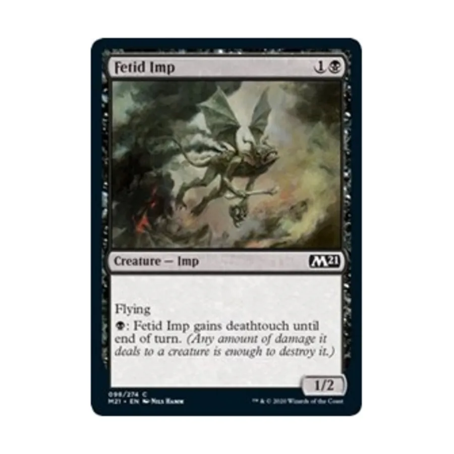 CCG Зловонный бес (С), MTG - Core Set 2021 
CCG Зловонный бес (С), MTG - Core Set 2021