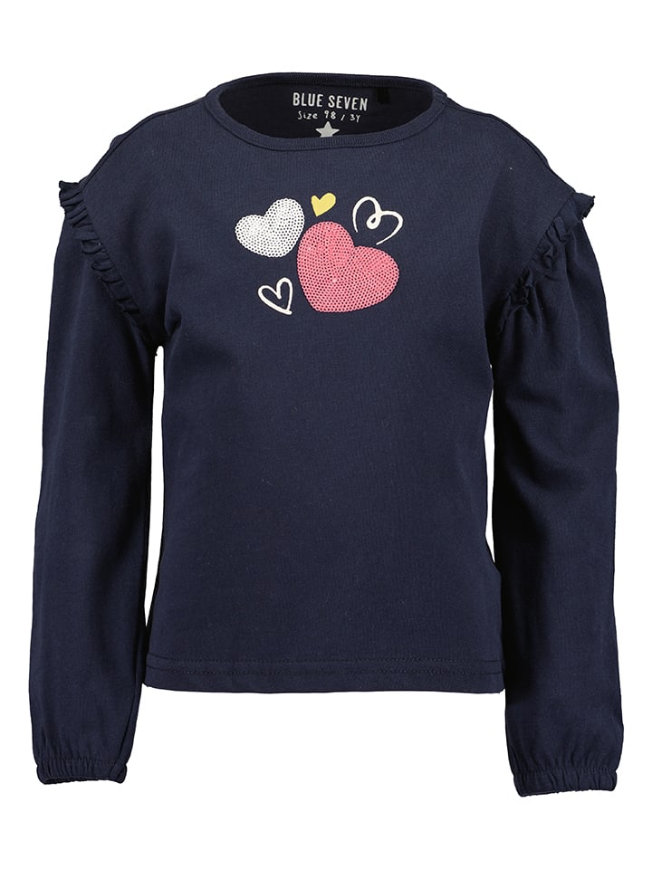 Blue Seven Футболка с длинными рукавами темно-синего цвета
Blue Seven Футболка с длинными рукавами темно-синего цвета