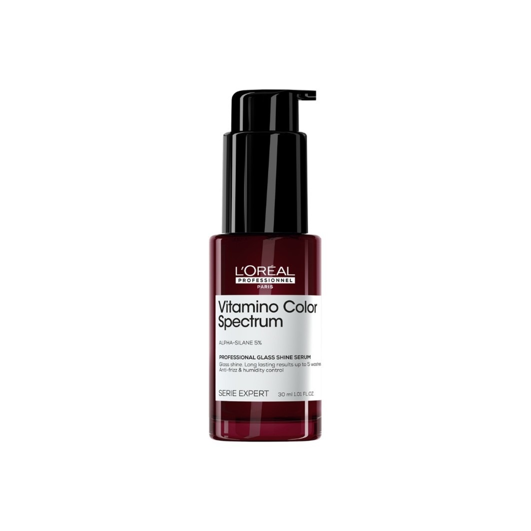 Сыворотка для волос serie expert vitamino color spectrum glass shine serum L Oreal Professionnel Paris, объем 30 мл
Сыворотка для волос serie expert vitamino color spectrum glass shine serum L Oreal Professionnel Paris, объем 30 мл