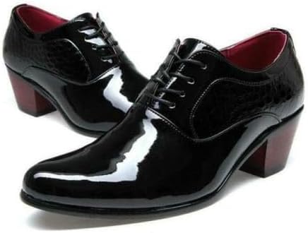 Мужские классические туфли оксфорды с высоким каблуком «кубано», с шнуровкой и заостренным носком для официальных мероприятий Waolsu, черный
Мужские классические туфли оксфорды с высоким каблуком «кубано», с шнуровкой и заостренным носком для официальных мероприятий Waolsu, черный