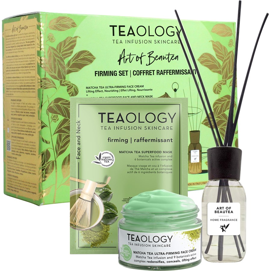 Крем для лица Teaology Matcha Tea Firming Set, Limited Edition Matcha Tea Ultra Firming Face Cream 50 ml + Matcha Tea Superfood Mask 21 ml + Flower Tea Fragrance Diffuser / 1 Stk.
Крем для лица Teaology Matcha Tea Firming Set, Limited Edition Matcha Tea Ultra Firming Face Cream 50 ml + Matcha Tea Superfood Mask 21 ml + Flower Tea Fragrance Diffuser / 1 Stk.