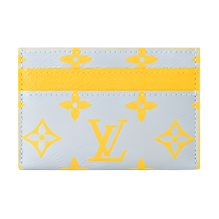 LOUIS VUITTON Монохромный светящийся лакированный кардхолдер женский желто-серый
LOUIS VUITTON Монохромный светящийся лакированный кардхолдер женский желто-серый