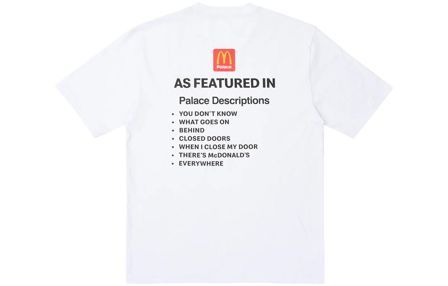 Футболка mcdonald's PALACE, белый
Футболка mcdonald's PALACE, белый