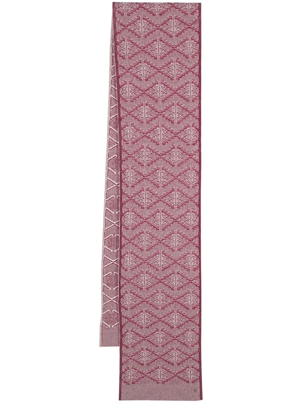 Кашемировый шарф с монограммой Barrie, розовый
Кашемировый шарф с монограммой Barrie, розовый