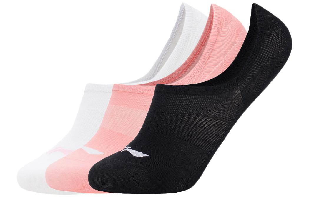 LiNing Sports Life Collection Носки Низкие Женские 3 пары (Белый/Розовый/Черный)
LiNing Sports Life Collection Носки Низкие Женские 3 пары (Белый/Розовый/Черный)