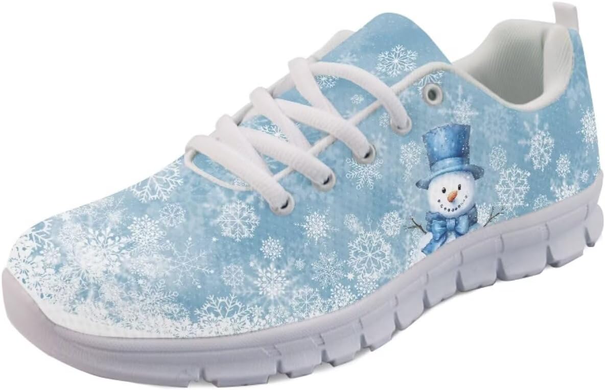 Кроссовки Forchrinse для женщин и мужчин, повседневные, с шнуровкой, для бега и тенниса, обувь для праздников и вечеринок, Christmas Snowman Print
Кроссовки Forchrinse для женщин и мужчин, повседневные, с шнуровкой, для бега и тенниса, обувь для праздников и вечеринок, Christmas Snowman Print