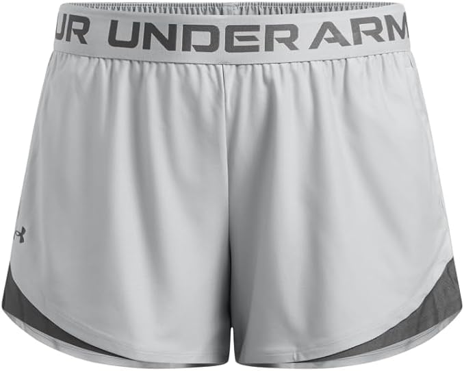 Женские шорты Under Armour Tech Play Up, (011) Mod Gray/Gravel
Женские шорты Under Armour Tech Play Up, (011) Mod Gray/Gravel