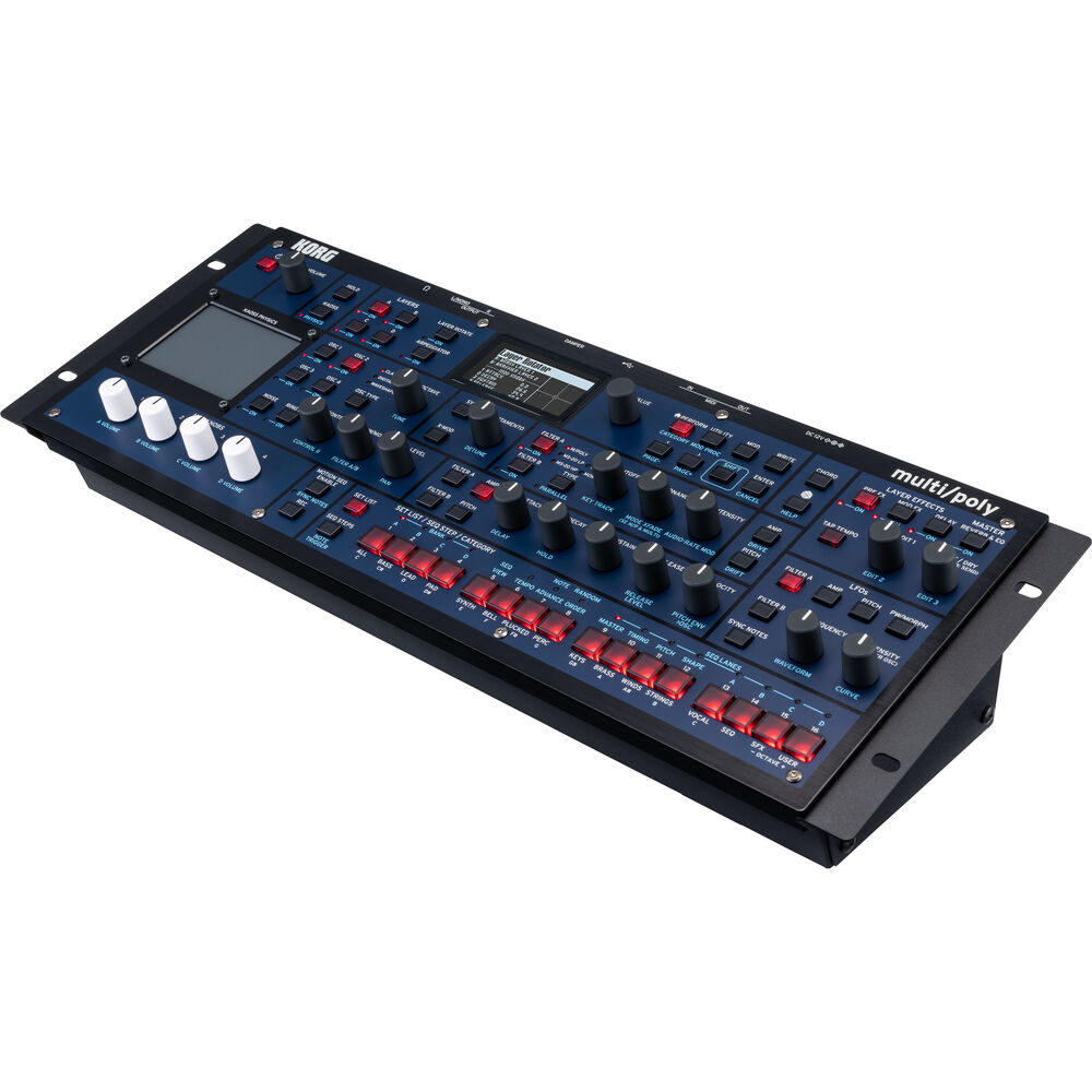 Синтезатор Korg Multi/Poly Analog-Modeling Synthesizer (Module) MULTIPOLYM
Синтезатор Korg Multi/Poly Analog-Modeling Synthesizer (Module) MULTIPOLYM