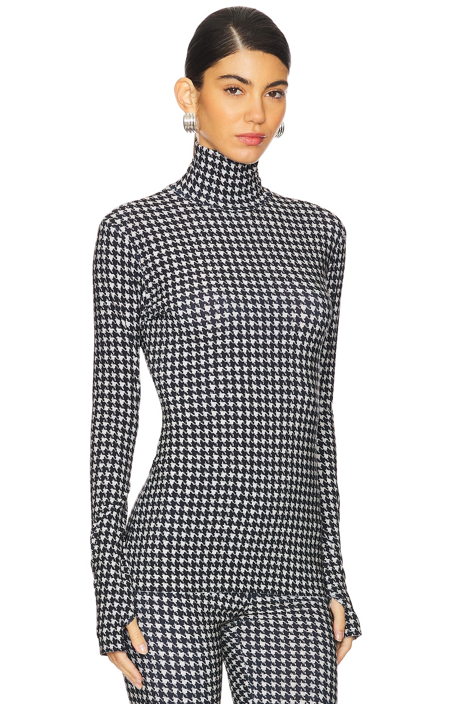 Водолазка с длинными рукавами облегающего кроя Norma Kamali, синий
Водолазка с длинными рукавами облегающего кроя Norma Kamali, синий