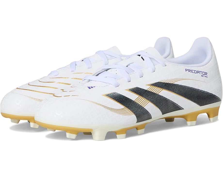 Кроссовки adidas Kids Club Predator Firm Ground/Multi Ground Cleats, цвет White/Black/Gold Metallic
Кроссовки adidas Kids Club Predator Firm Ground/Multi Ground Cleats, цвет White/Black/Gold Metallic