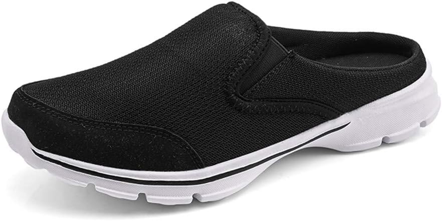 Мужские кроссовки MizHome с открытой пяткой, вязаные мюли, легкие и дышащие тапочки, черный
Мужские кроссовки MizHome с открытой пяткой, вязаные мюли, легкие и дышащие тапочки, черный