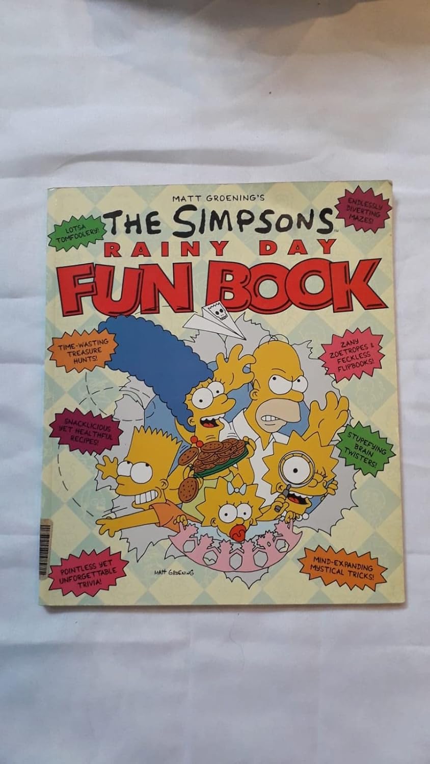 The Simpsons Rainy Day Fun Book (Harper Paperbacks)
The Simpsons Rainy Day Fun Book (Harper Paperbacks)