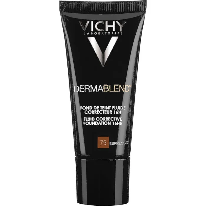 Vichy Dermablend Корректор Тональный крем 75 Эспрессо 30 мл
Vichy Dermablend Корректор Тональный крем 75 Эспрессо 30 мл