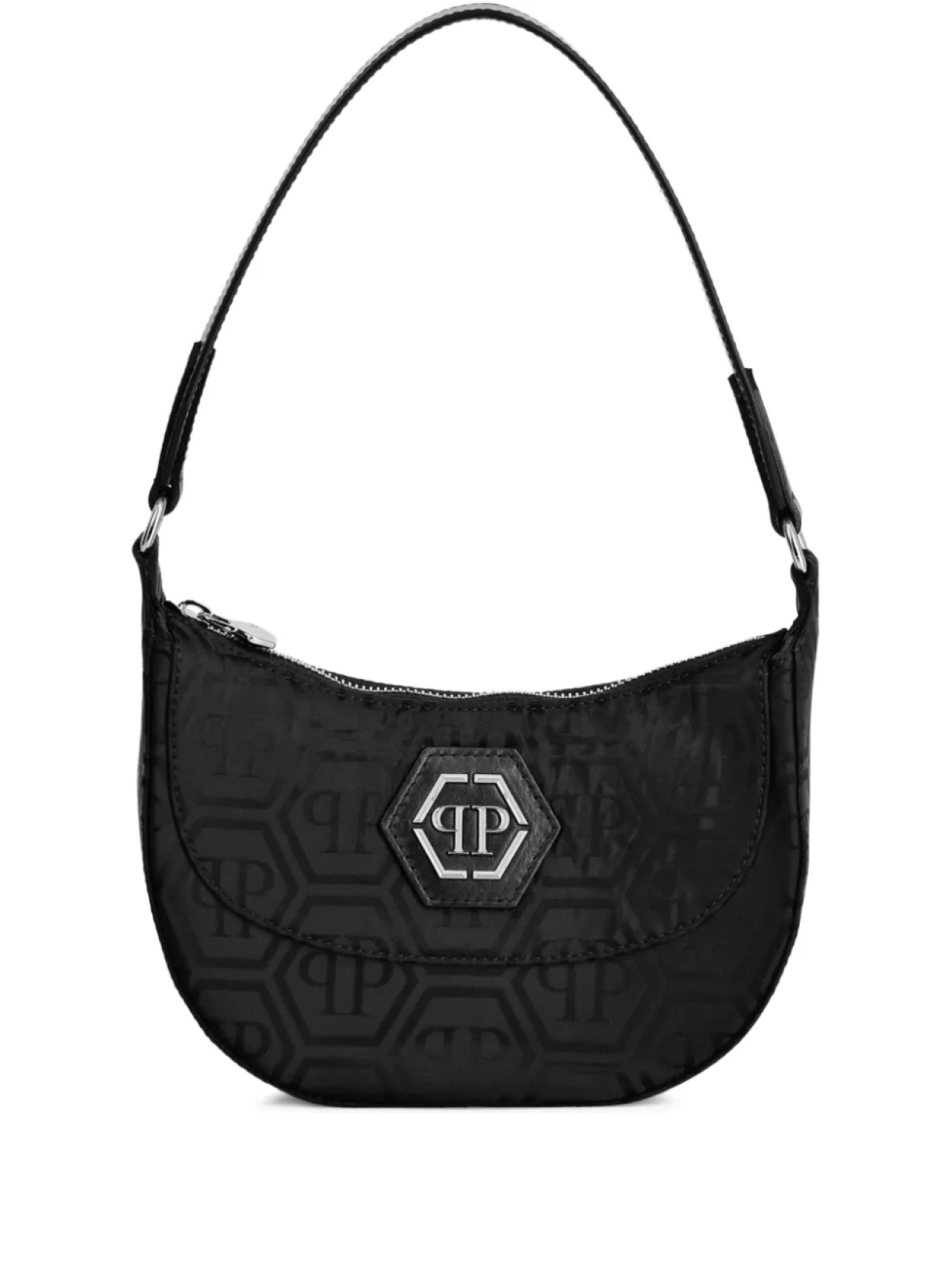 Жаккардовая сумка на плечо с монограммой Philipp Plein, черный
Жаккардовая сумка на плечо с монограммой Philipp Plein, черный