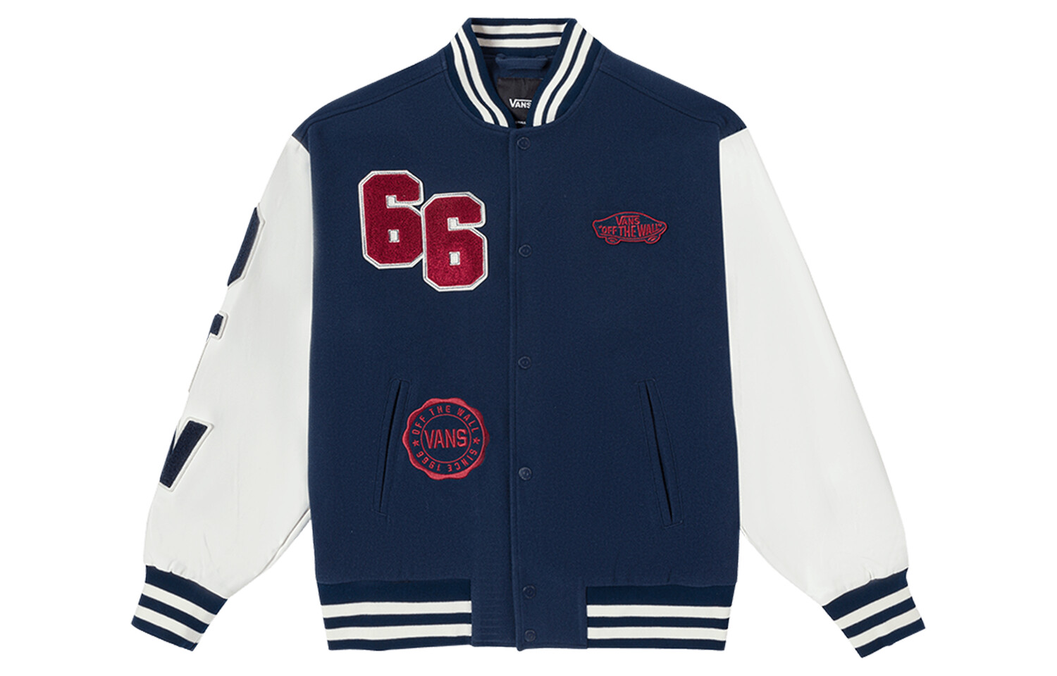 Бейсбольная майка унисекс темно-синяя Vans, темно-синий
Бейсбольная майка унисекс темно-синяя Vans, темно-синий