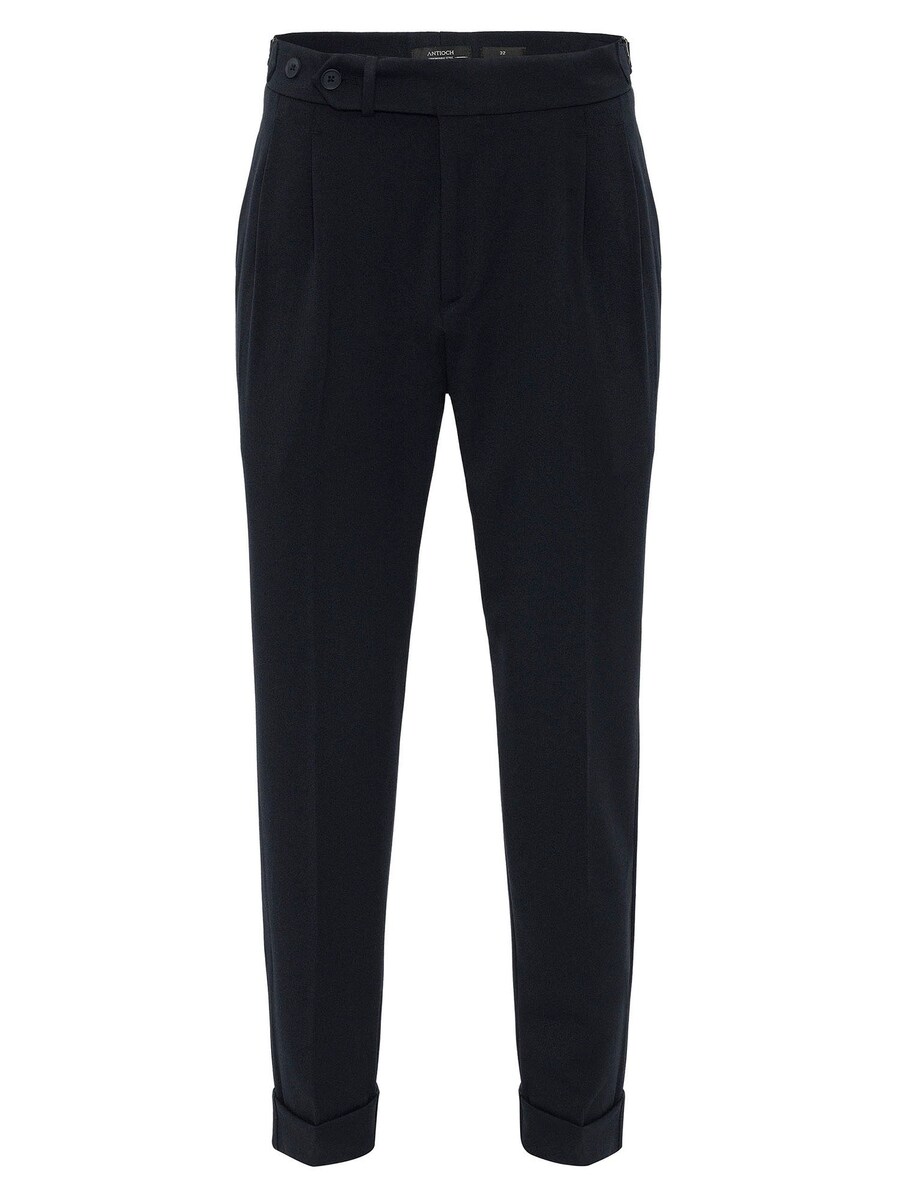 Зауженные брюки в складку спереди Antioch, темно-синий
Зауженные брюки в складку спереди Antioch, темно-синий