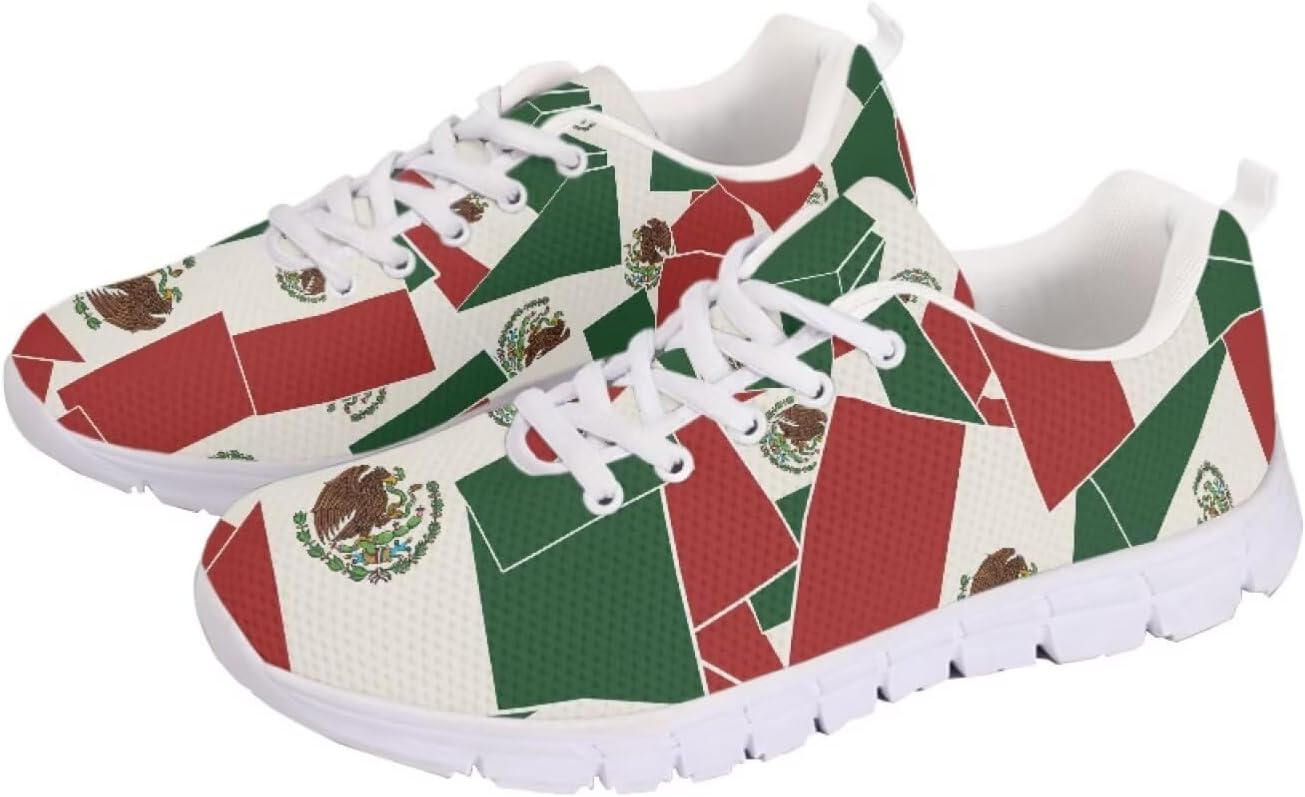 Кроссовки chaqlin для женщин и мужчин, дышащие сетчатые беговые кроссовки, противоскользящие повседневные спортивные прогулочные кроссовки, Mexico Flag
Кроссовки chaqlin для женщин и мужчин, дышащие сетчатые беговые кроссовки, противоскользящие повседневные спортивные прогулочные кроссовки, Mexico Flag