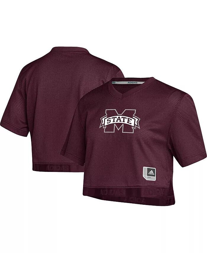 Женская бордовая укороченная майка с v-образным вырезом Primegreen Mississippi State Bulldogs Adidas, красный
Женская бордовая укороченная майка с v-образным вырезом Primegreen Mississippi State Bulldogs Adidas, красный