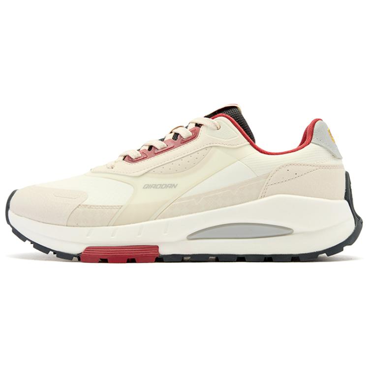 QIAODAN Легкие, мягкие, нескользящие, повседневные туфли с низким верхом, мужские, бежево-красные
QIAODAN Легкие, мягкие, нескользящие, повседневные туфли с низким верхом, мужские, бежево-красные