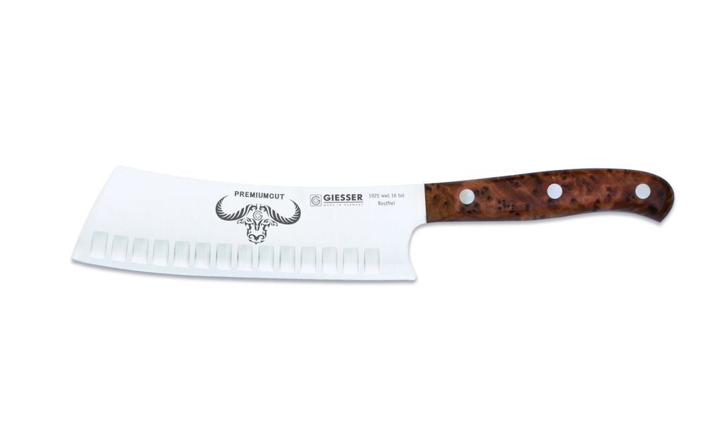 Нож Giesser PremiumCut Santoku Yobocho No 1 Туя древесина Древо жизни Туя полая режущая острая 16см GIESSER MESSER
Нож Giesser PremiumCut Santoku Yobocho No 1 Туя древесина Древо жизни Туя полая режущая острая 16см GIESSER MESSER