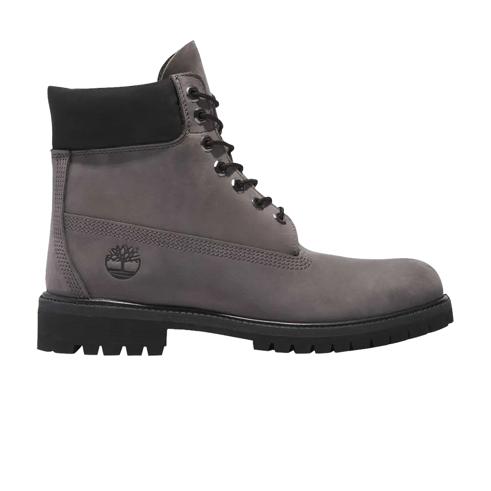 Ботинки мужские Timberland Premium из натуральной кожи, серый 
Ботинки мужские Timberland Premium из натуральной кожи, серый