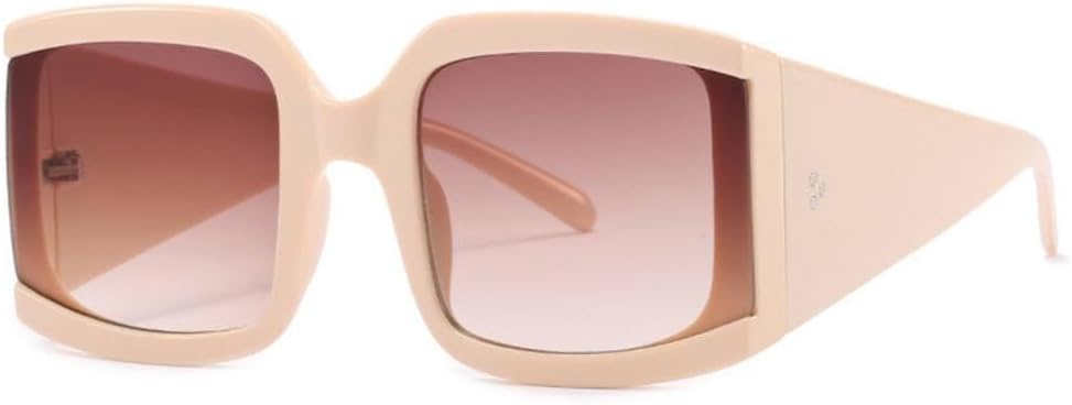 Панк-солнцезащитные очки квадратной формы для женщин, модные зеркальные очки для мужчин, большие черные солнцезащитные очки для женщин, популярные очки UV400 MTZJH, Beige Brown
Панк-солнцезащитные очки квадратной формы для женщин, модные зеркальные очки для мужчин, большие черные солнцезащитные очки для женщин, популярные очки UV400 MTZJH, Beige Brown