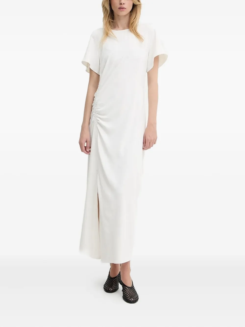 Платье миди с рюшами SAMSOE SAMSOE, белый
Платье миди с рюшами SAMSOE SAMSOE, белый