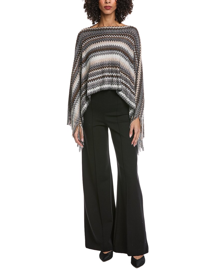 Пончо Миссони Missoni, коричневый
Пончо Миссони Missoni, коричневый