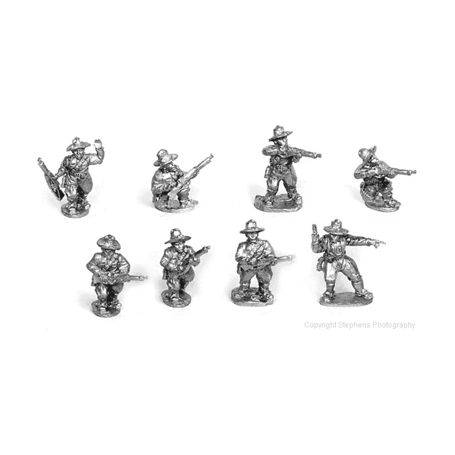 Кавалерия США - спешенная с командованием, American Experience - Poncho Villa & Perishing in Mexico (25mm)
Кавалерия США - спешенная с командованием, American Experience - Poncho Villa & Perishing in Mexico (25mm)