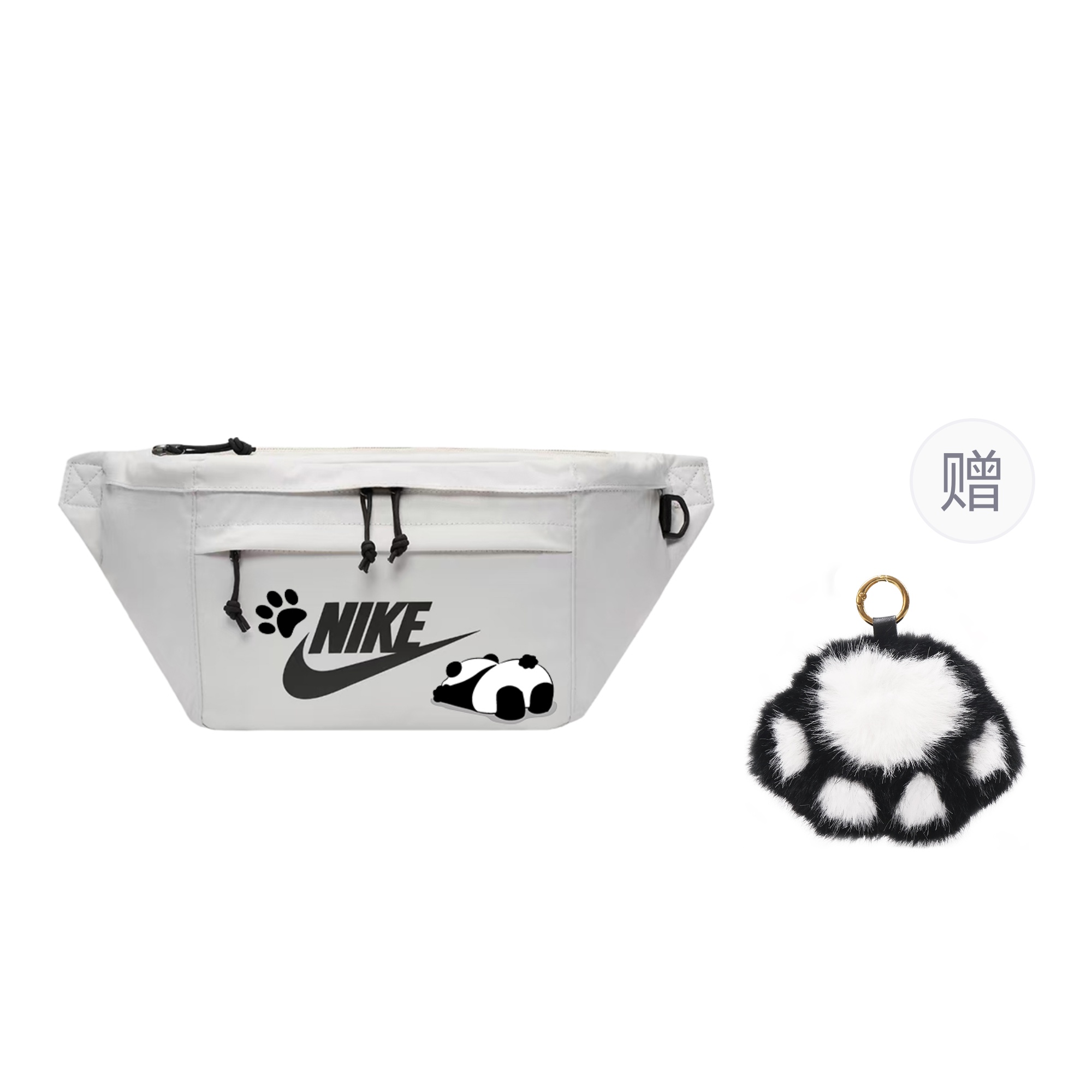 Nike Тканевая сумка через плечо унисекс светлый бежевый, Tarepanda
Nike Тканевая сумка через плечо унисекс светлый бежевый, Tarepanda