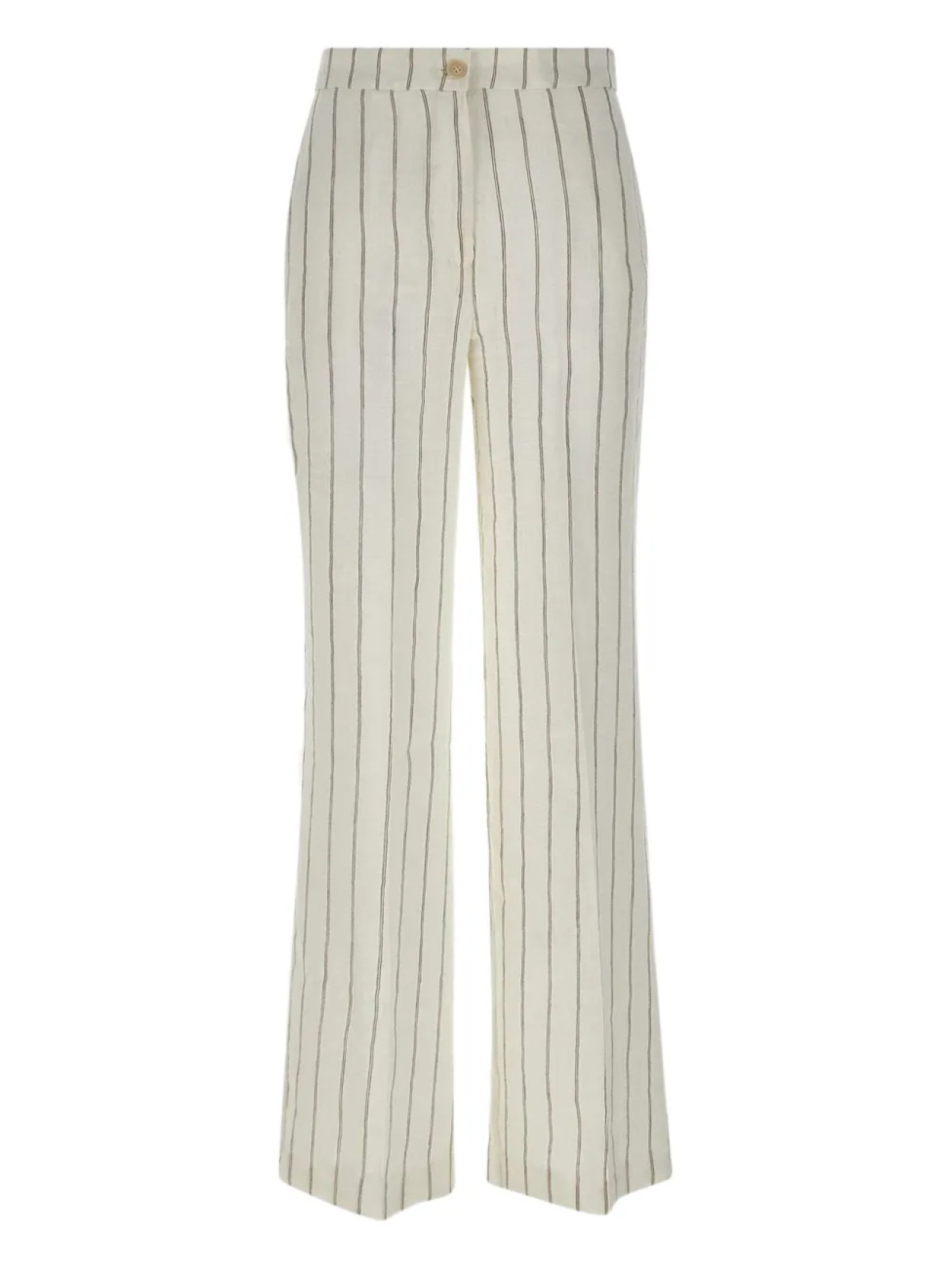 Полосатые брюки прямого кроя kaos, белый
Полосатые брюки прямого кроя kaos, белый
