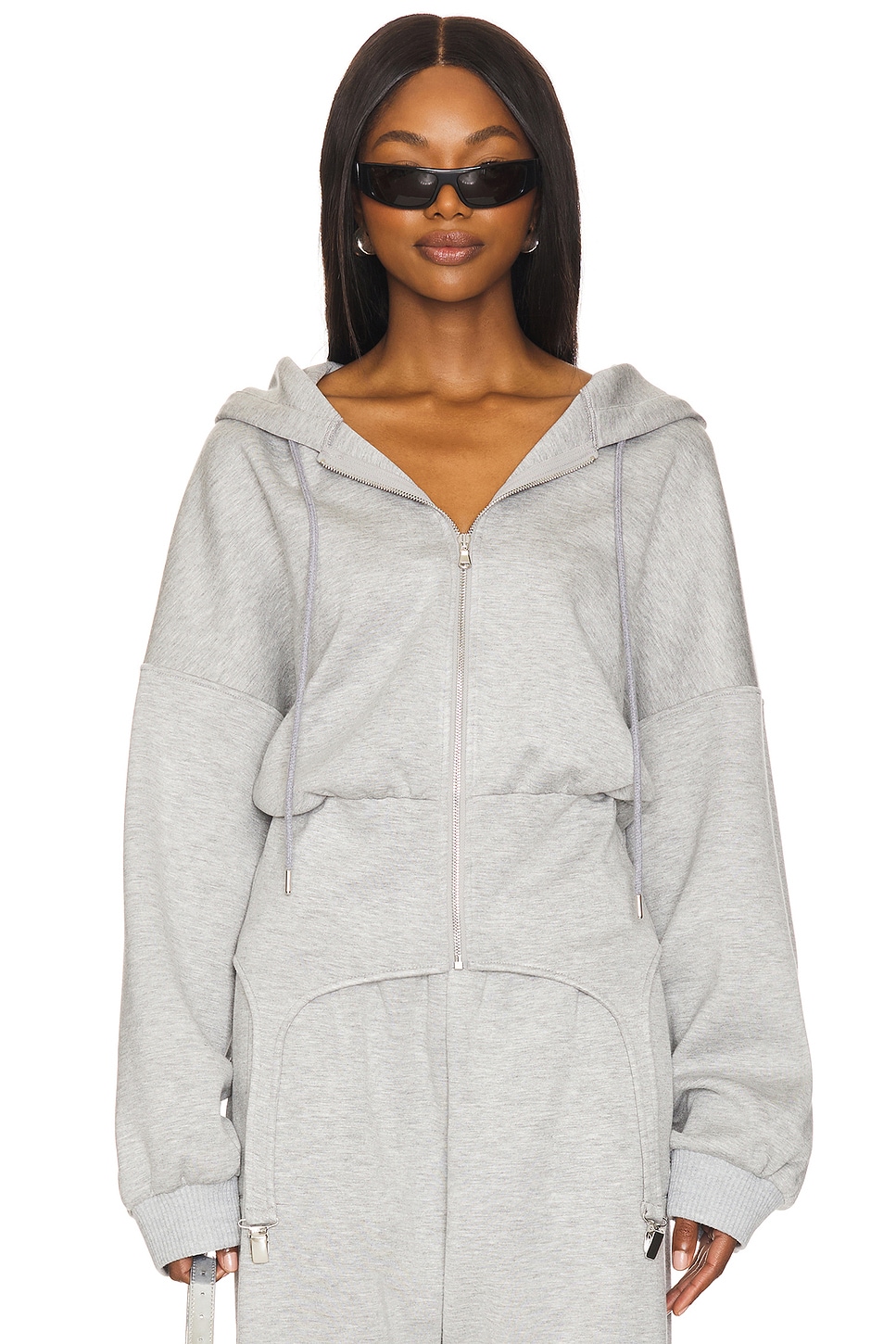 Толстовка с капюшоном на подтяжках Fiorucci, серый
Толстовка с капюшоном на подтяжках Fiorucci, серый