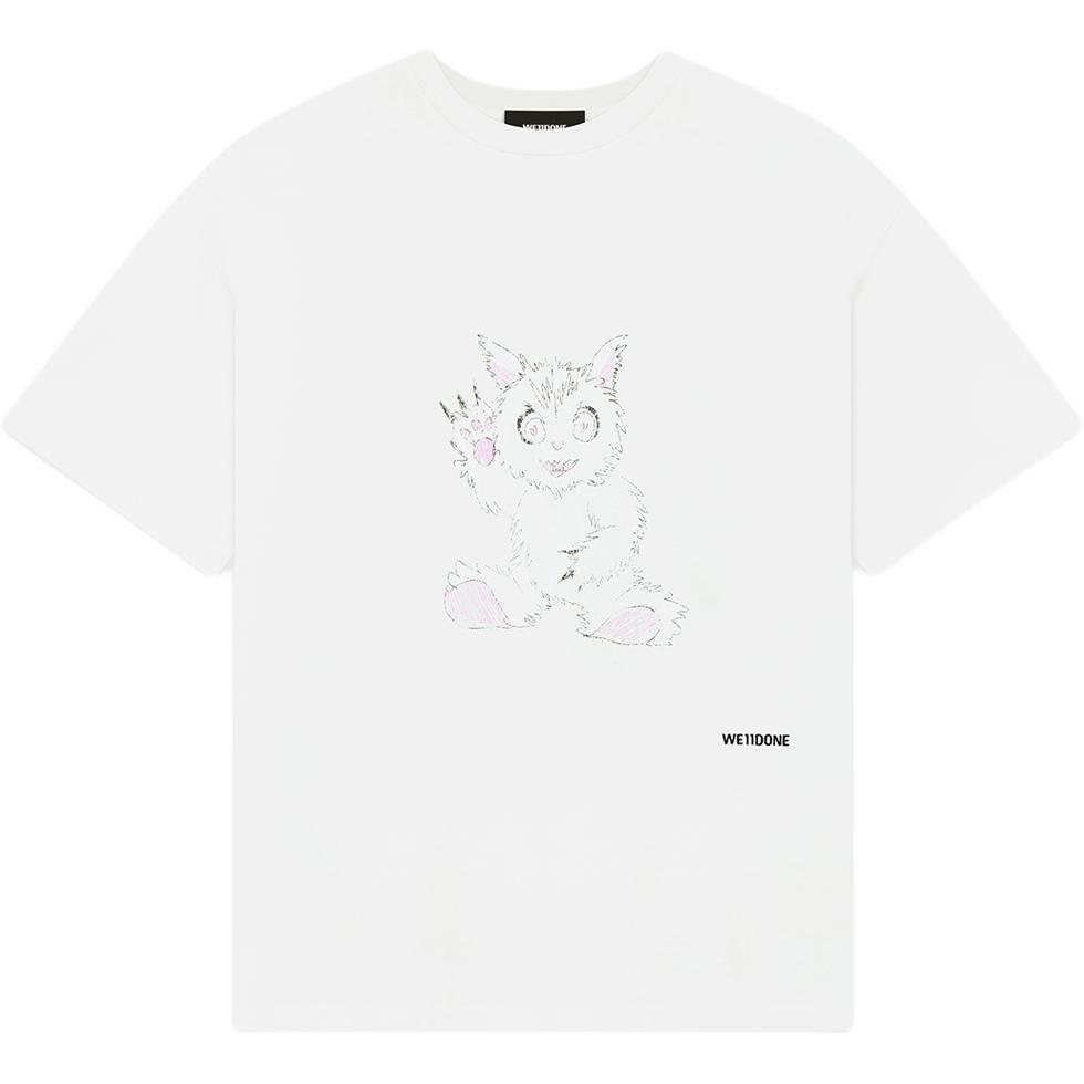 WE11DONE Футболка SS24 унисекс белая, Белый, WE11DONE Футболка SS24 унисекс белая
WE11DONE Футболка SS24 унисекс белая, Белый, WE11DONE Футболка SS24 унисекс белая